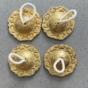 Vintage Brass Finger Cymbals